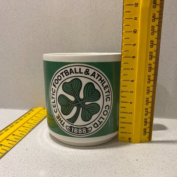 vintage Collectible Celtic FC 1888 "4 Leaf Clover" Team crest Carrigaline mug - Picture 5 of 10